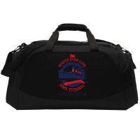 White Star Line   Titanic Active Duffel | Artistshot