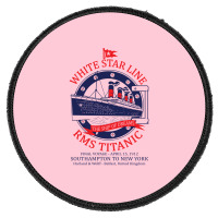 White Star Line   Titanic Round Patch | Artistshot