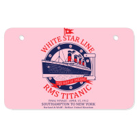 White Star Line   Titanic Atv License Plate | Artistshot