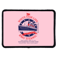 White Star Line   Titanic Rectangle Patch | Artistshot