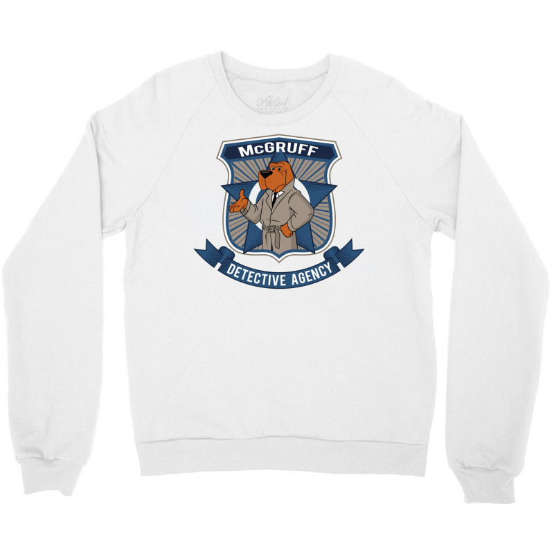 Mcgruff Detective Agency Crewneck Sweatshirt by wasoufkuknag | Artistshot