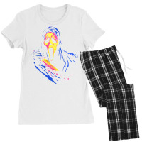 The Scream Full Color Women's Pajamas Set | Artistshot