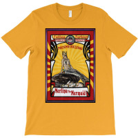 Merlina The Mermaid (vintage Poster) T-shirt | Artistshot