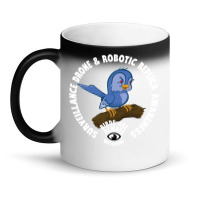 Surveillance Drone And Robotic Replica Awareness Magic Mug | Artistshot