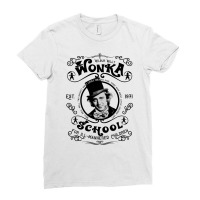 Wonka School For Ill Mannered Children Ladies Fitted T-shirt | Artistshot