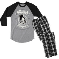 Wonka School For Ill Mannered Children Dks Men's 3/4 Sleeve Pajama Set | Artistshot