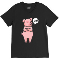 Piggy Gifts T  Shirt Pigs Pig Breeder Farmer Farmer V-neck Tee | Artistshot