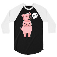 Piggy Gifts T  Shirt Pigs Pig Breeder Farmer Farmer 3/4 Sleeve Shirt | Artistshot