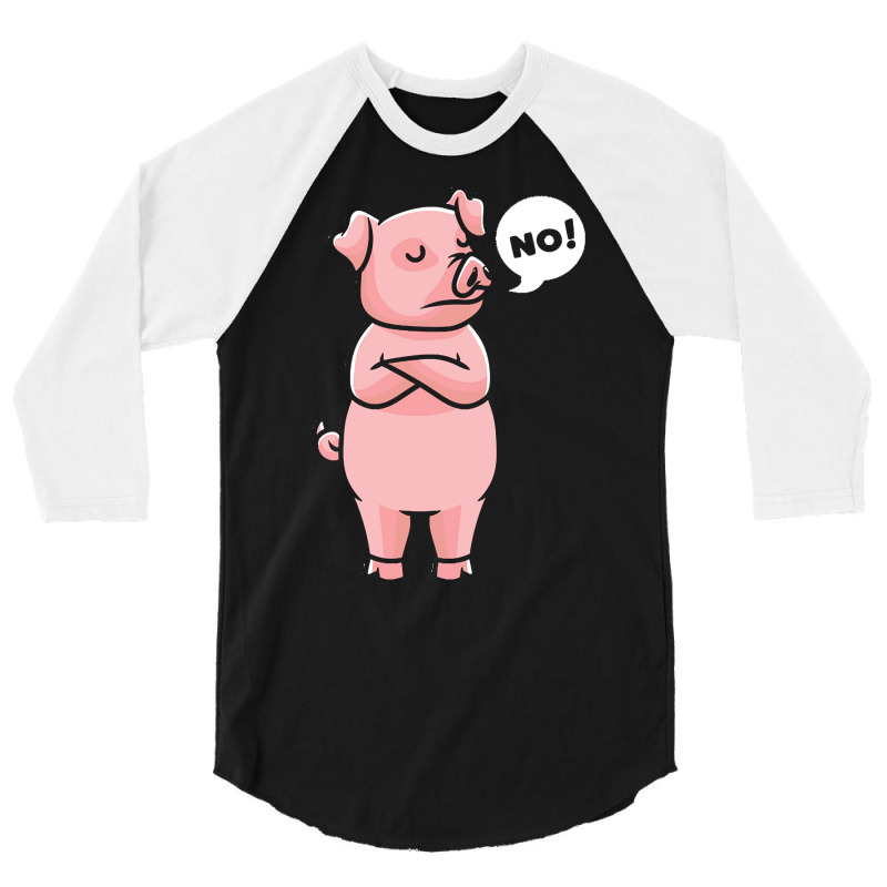 Piggy Gifts T  Shirt Pigs Pig Breeder Farmer Farmer 3/4 Sleeve Shirt by stammivy480 | Artistshot