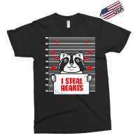 Raccoon Lover T  Shirt Raccoon Valentine Love Lover Heart Valentines D Exclusive T-shirt | Artistshot