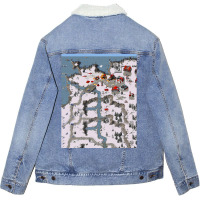 Red Alert Ingame Unisex Sherpa-lined Denim Jacket | Artistshot