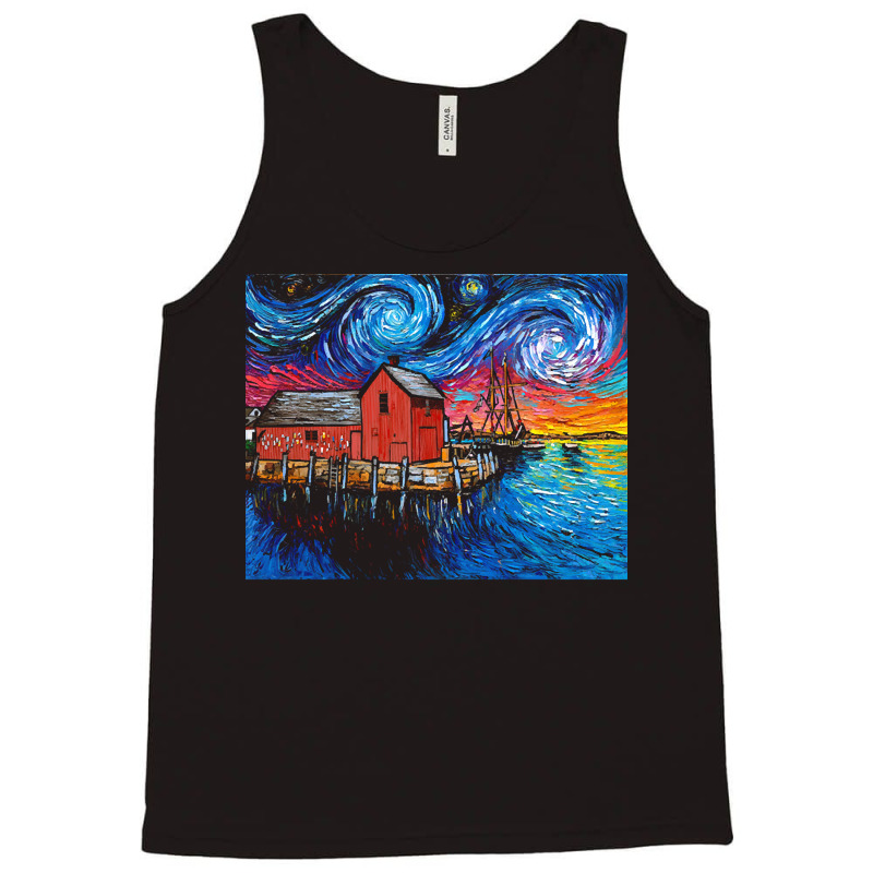 Rockport Massachusetts T  Shirt Motif 1 Night T  Shirt Tank Top by stammivy480 | Artistshot