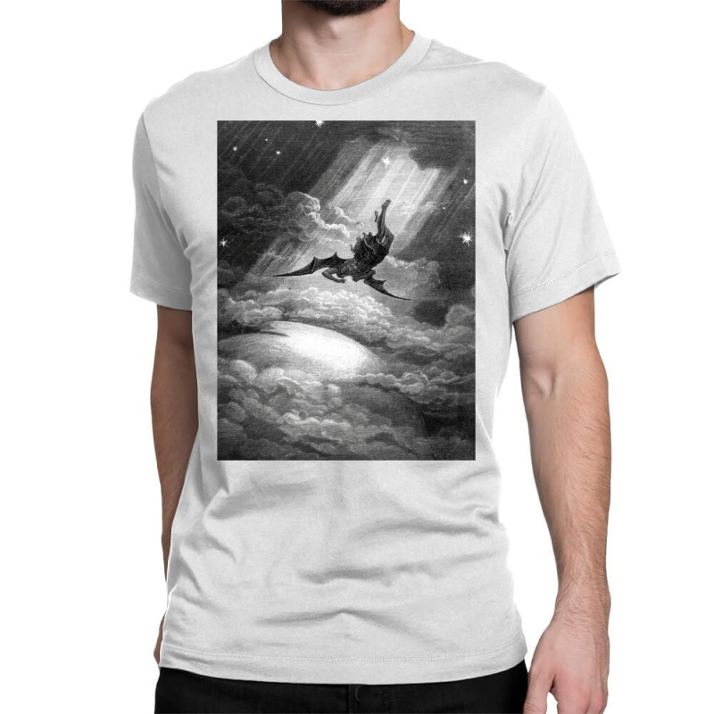 The Fall Of Satan   Gustave Dore Classic T-shirt by dingcauc | Artistshot