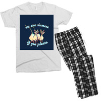 Siamese Cats Men's T-shirt Pajama Set | Artistshot