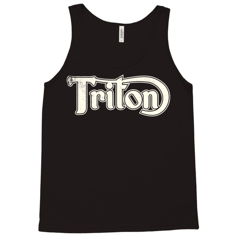 Triton Classic Motorcycles In Vintage Cream Tank Top by ledwonsteenyi | Artistshot