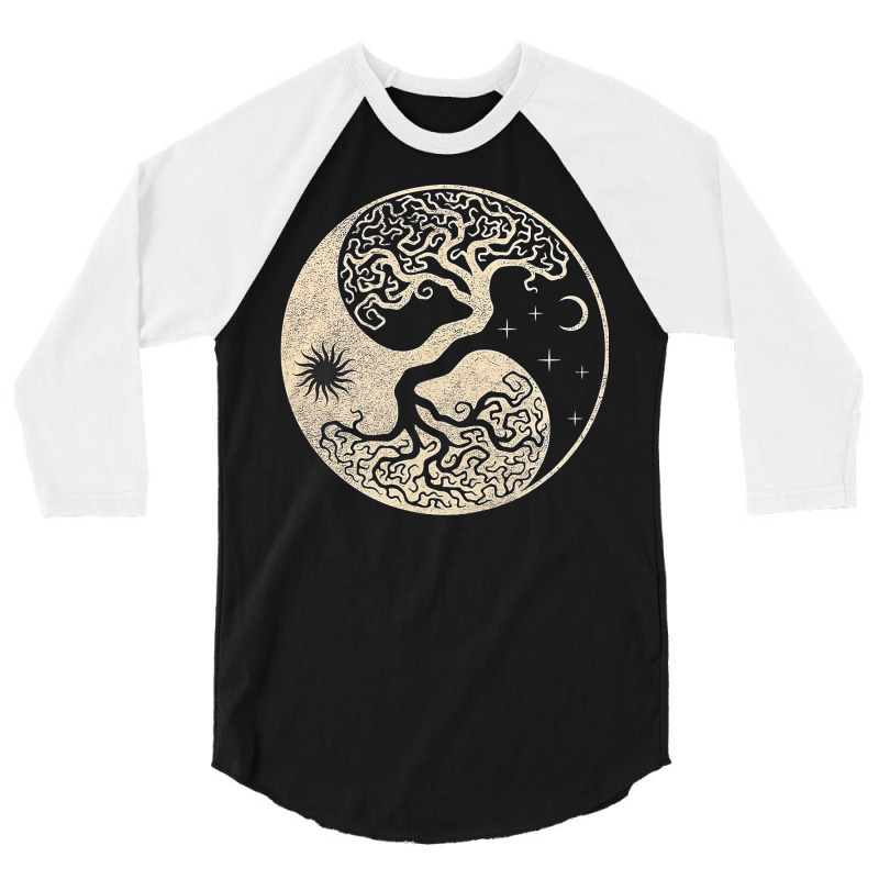 Viking Odin Wotan Norse Mythology Warrior 3/4 Sleeve Shirt by salyerplantzp | Artistshot