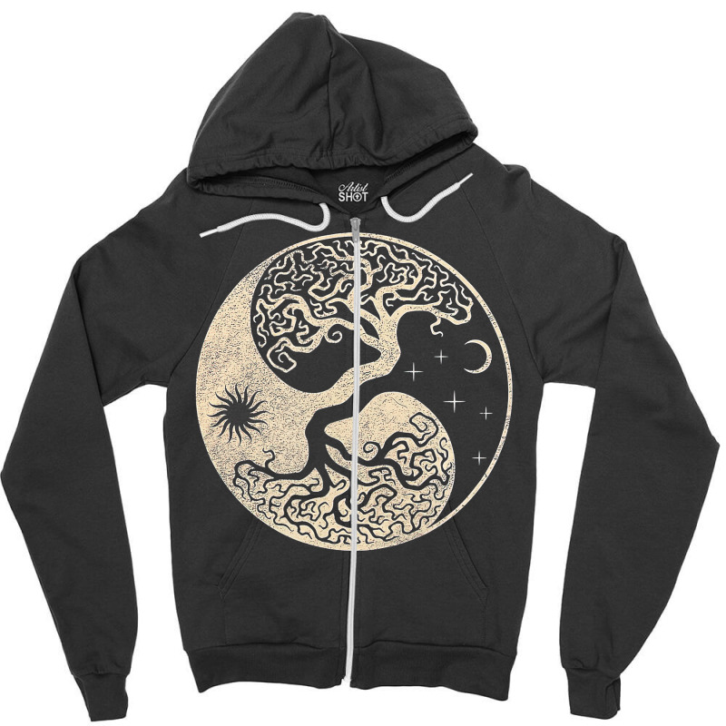 Viking Odin Wotan Norse Mythology Warrior Zipper Hoodie by salyerplantzp | Artistshot