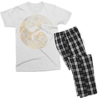 Viking Odin Wotan Norse Mythology Warrior Men's T-shirt Pajama Set | Artistshot