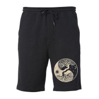 Viking Odin Wotan Norse Mythology Warrior Fleece Short | Artistshot