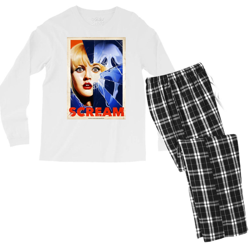 Scream Men's Long Sleeve Pajama Set by Alan Reilly | Artistshot