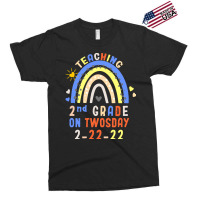 Teaching 2nd Grade On Twosday 2 22 22 H T  Shirt Teaching 2nd Grade On Exclusive T-shirt | Artistshot