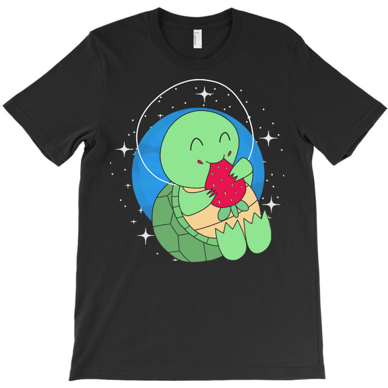 Turtle T  Shirt Space Turtle Strawberry T  Shirt T-Shirt by stammivy480 | Artistshot