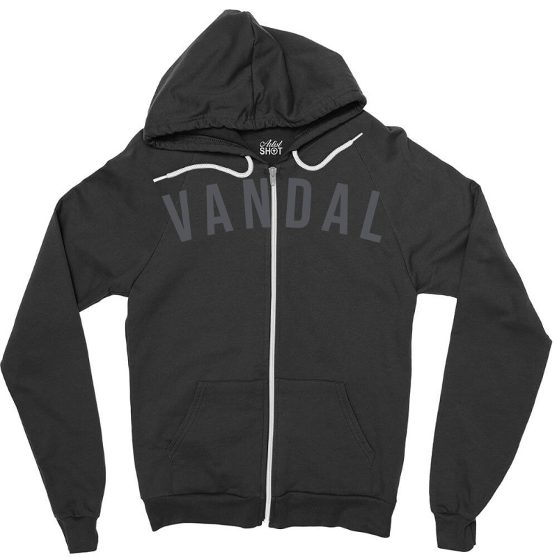 Vandal By Kid Vandal Pullover Zipper Hoodie | Artistshot