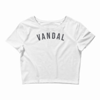 Vandal By Kid Vandal Pullover Crop Top | Artistshot