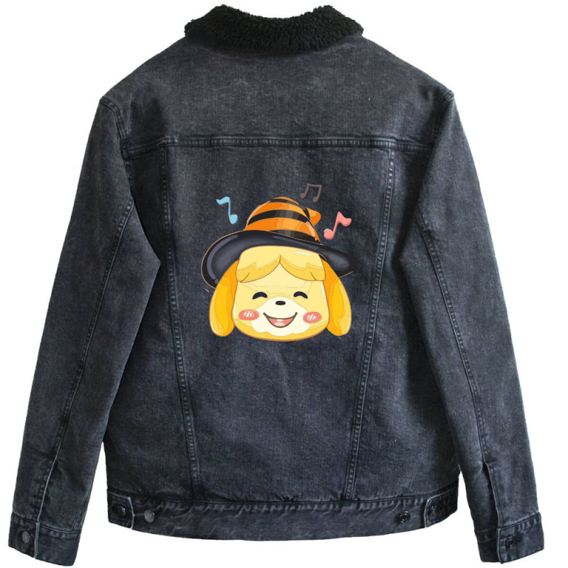 Animal Crossing Unisex Sherpa-Lined Denim Jacket by famoustrick | Artistshot