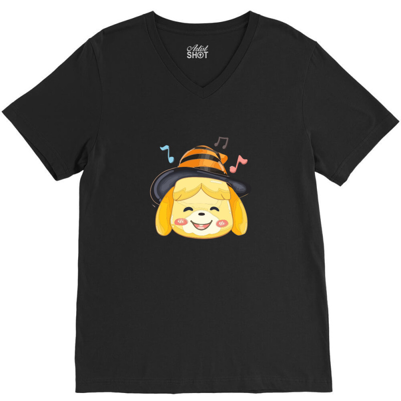 Animal Crossing V-Neck Tee by famoustrick | Artistshot