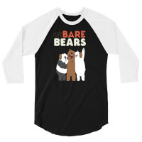 We Bare Bears 3/4 Sleeve Shirt | Artistshot