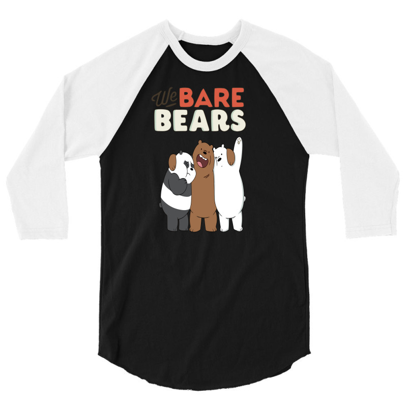 We Bare Bears 3/4 Sleeve Shirt by famoustrick | Artistshot