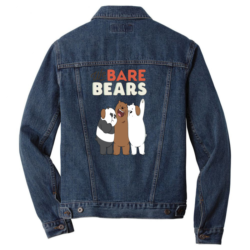 We Bare Bears Men Denim Jacket by famoustrick | Artistshot