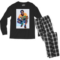 Press Photo Kahan Kapri Men's Long Sleeve Pajama Set | Artistshot