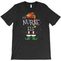 Nurse Elf Family Matching Christmas Group Funny Gift T-shirt | Artistshot