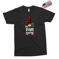 Papi Gnome Buffalo Plaid Matching Family Christmas Pajama Funny Gift Exclusive T-shirt | Artistshot