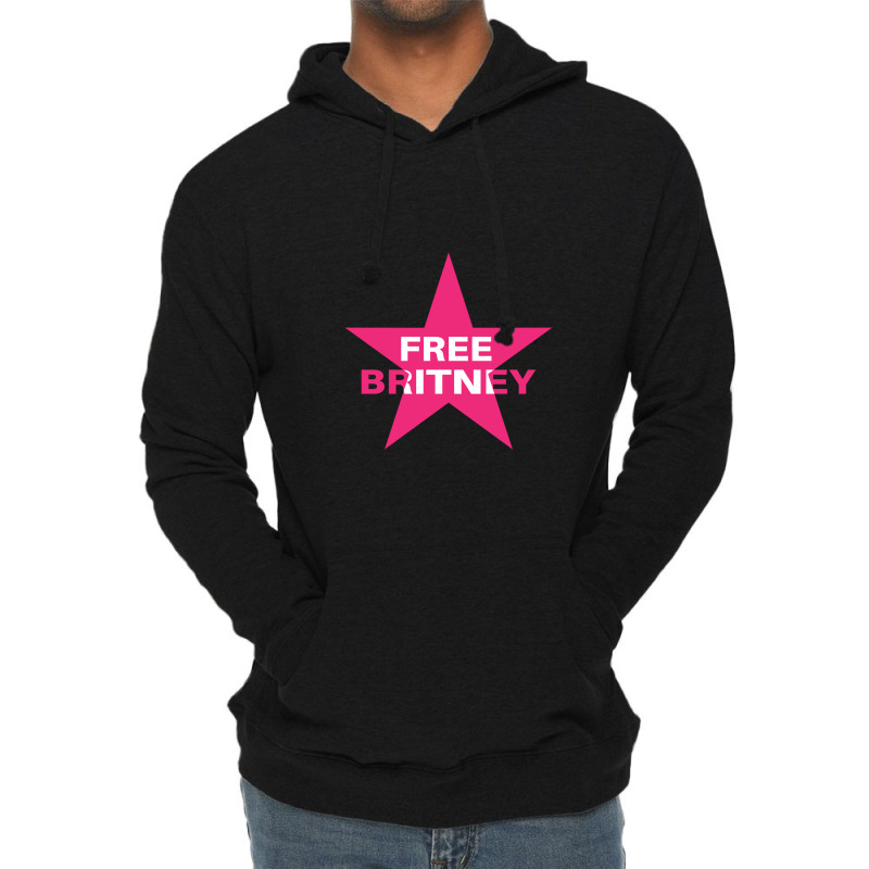 Free Britney Star Lightweight Hoodie by leizor | Artistshot