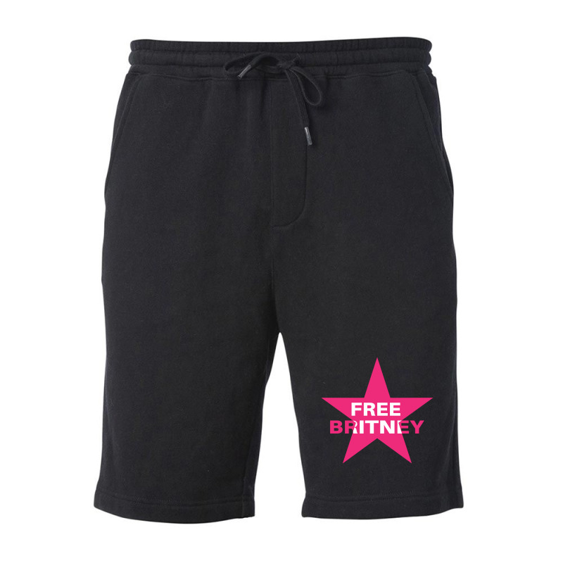 Free Britney Star Fleece Short by leizor | Artistshot