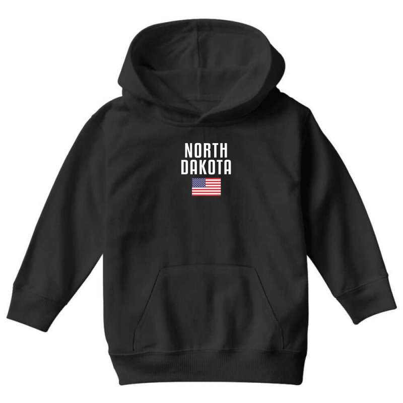 North Dakota Youth Hoodie by Chris Ceconello | Artistshot