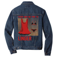 There Was No Time To Linger Men Denim Jacket | Artistshot