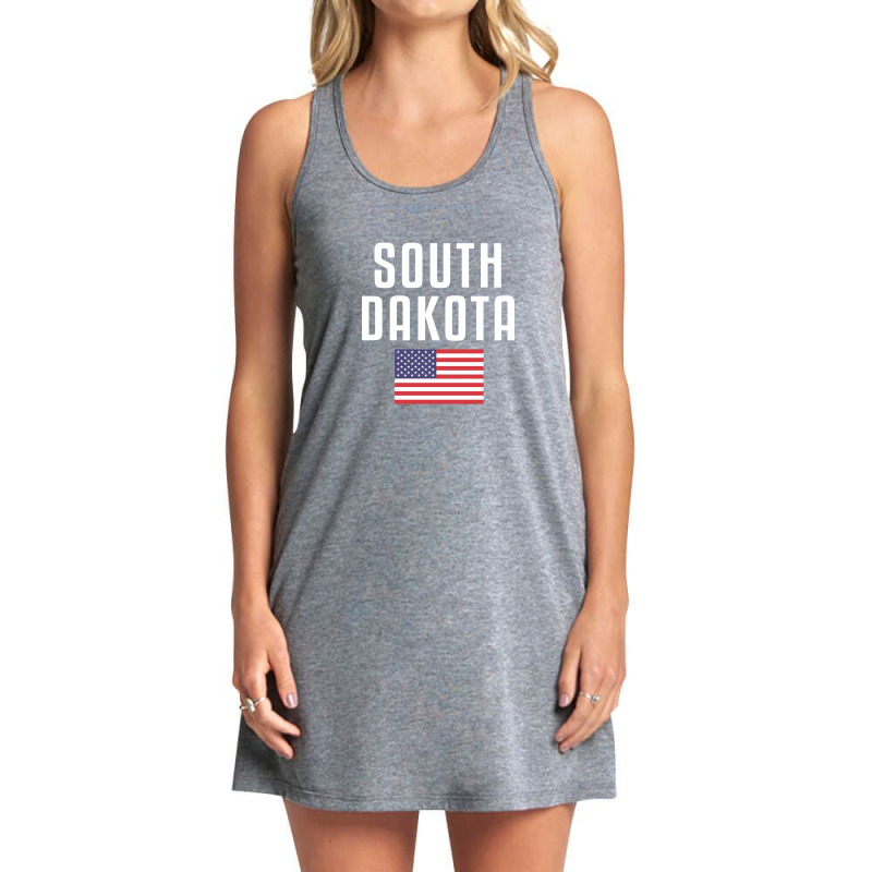 South Dakota Tank Dress by Chris Ceconello | Artistshot