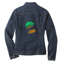 Rain Ladies Denim Jacket | Artistshot