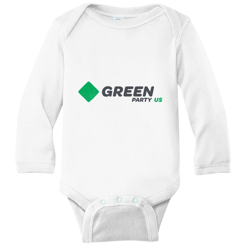 Green Party Of The United States Long Sleeve Baby Bodysuit | Artistshot