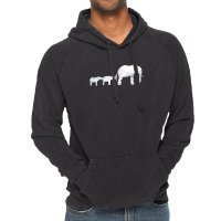 Animal Lover Gift Africa Safari Animals Family Elephant Vintage Hoodie | Artistshot