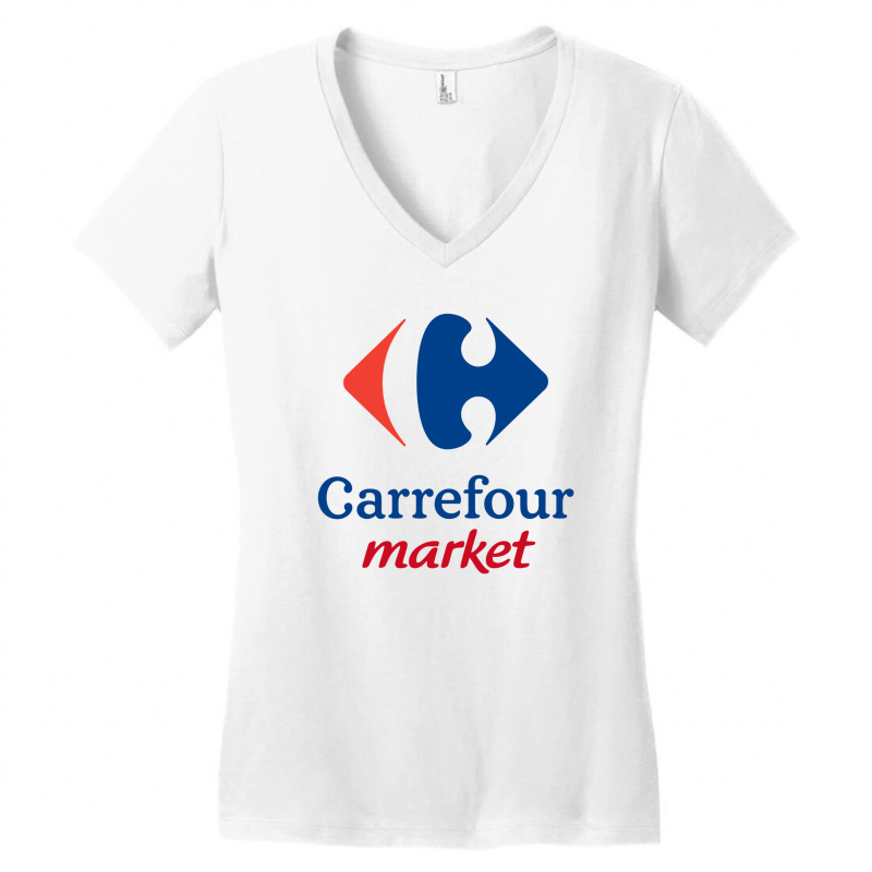 Carrefour Women's V-Neck T-Shirt by SUEB | Artistshot