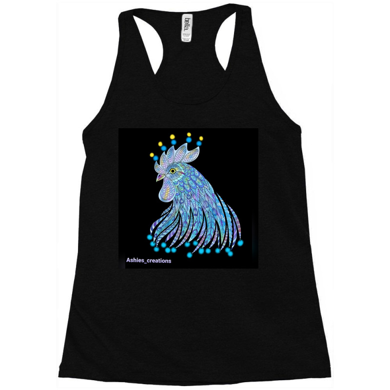 Rooster Racerback Tank by Ashiesart | Artistshot