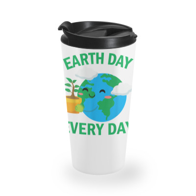 Earth Day Everyday Rainbow There Is No Planet B T Shirt Travel Mug Designed By Eatonwiggins