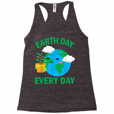 Earth Day Everyday Rainbow There Is No Planet B T Shirt Racerback Tank Designed By Eatonwiggins