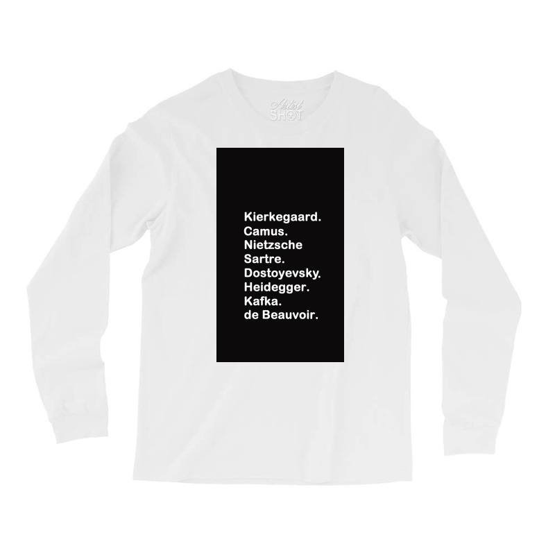 Existentialist 2 Long Sleeve Shirts | Artistshot