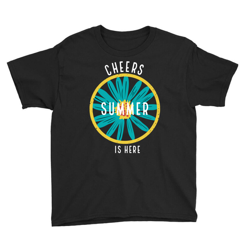 Cheers Summer Is Here Youth Tee by April Shop | Artistshot